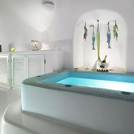 빌라 Blue Canaves Boutique 이아